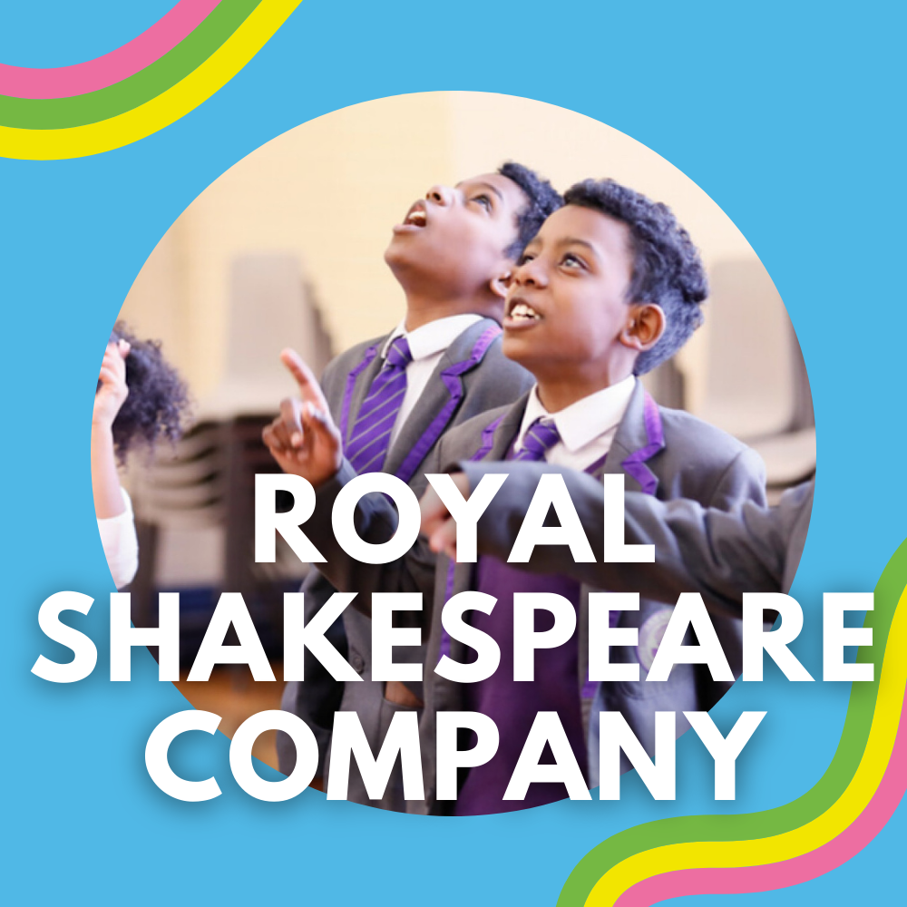 Text saying Royal Shakespeare Company