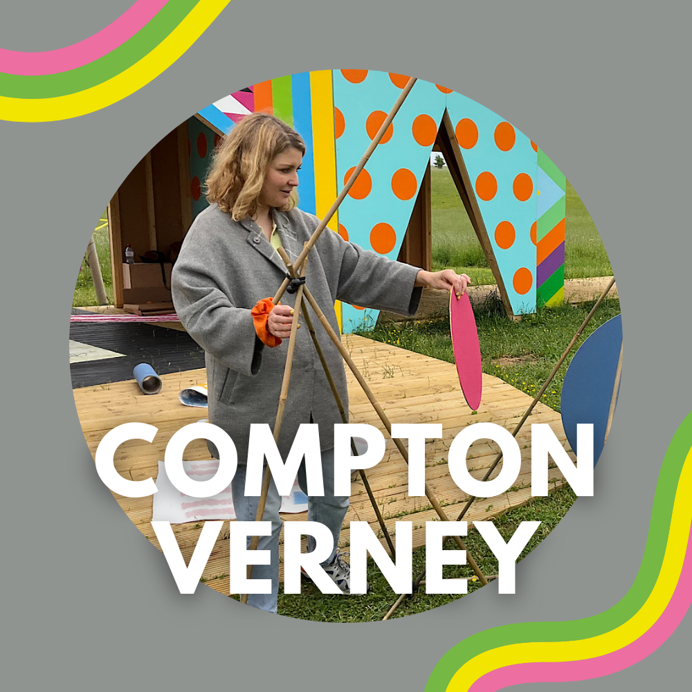 Text saying Compton Verney