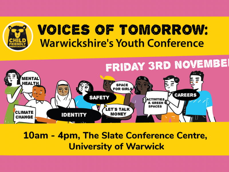 Don’t miss the 2023 Warwickshire Youth&nbsp;Conference!
