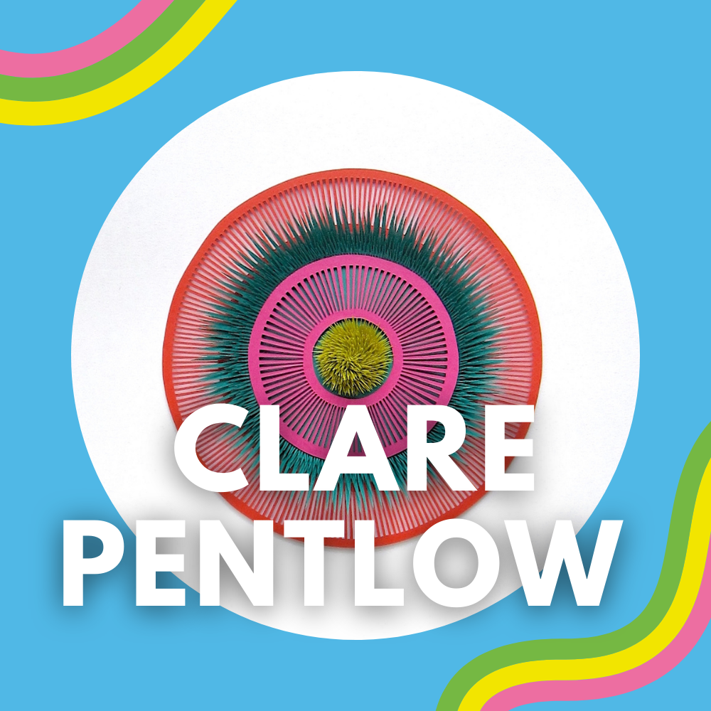 Text saying Clare Pentlow