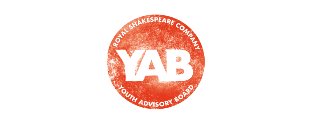 A red circular logo on a white background has the letters YAB on it